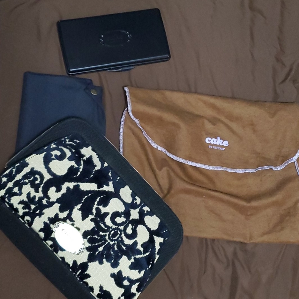Cake by Petunia pickle bottom diaper bag clutch